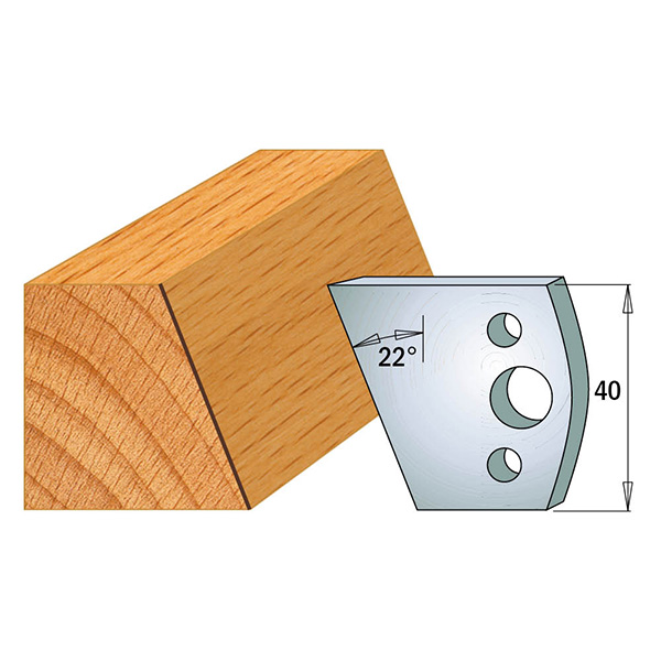 Limiteurs pour couteaux profilés CMT 691.001; 2 unités