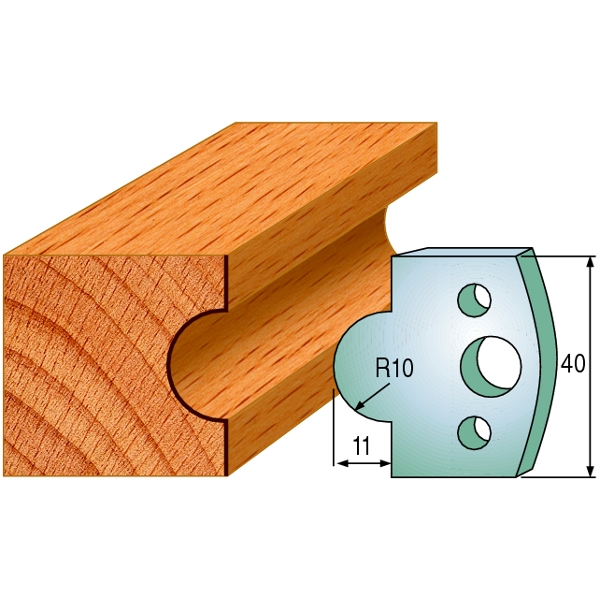 Limiteurs pour couteaux profilés CMT 691.014; 2 unités