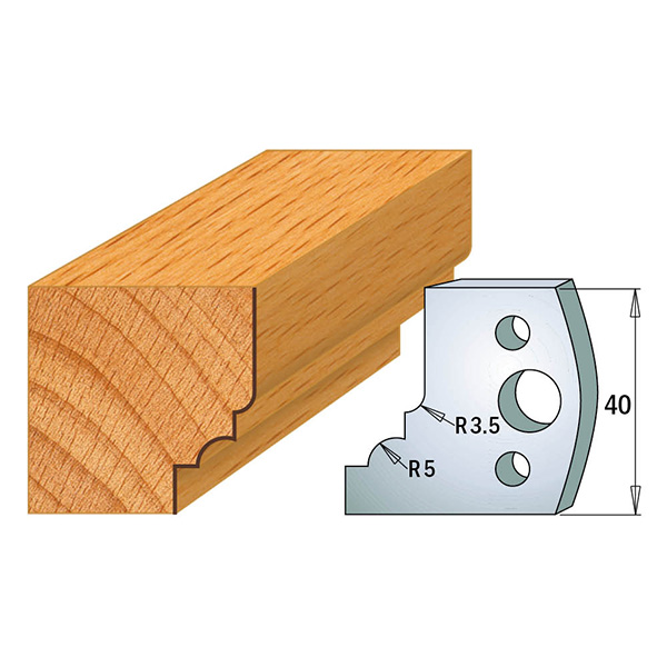 Limiteurs pour couteaux profilés CMT 691.020; 2 unités