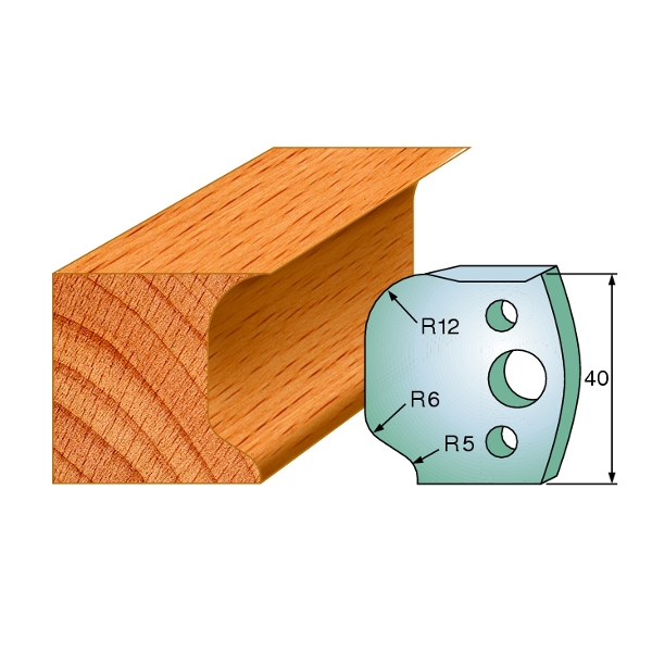 Limiteurs pour couteaux profilés CMT 691.048; 2 unités