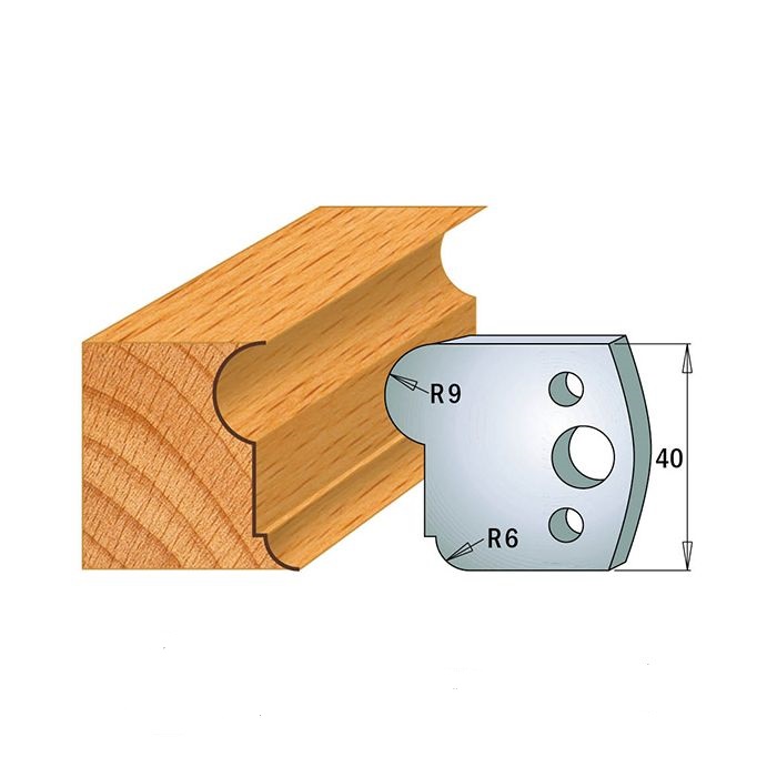 Limiteurs pour couteaux profilés CMT 691.055; 2 unités