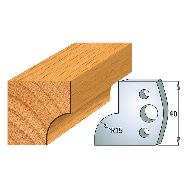 Limiteurs pour couteaux profilés CMT 691.057; 2 unités