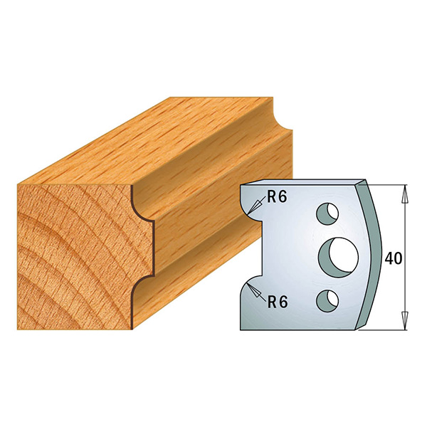 Limiteurs pour couteaux profilés CMT 691.063; 2 unités