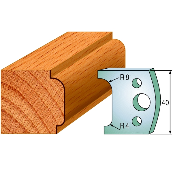 Limiteurs pour couteaux profilés CMT 691.070; 2 unités