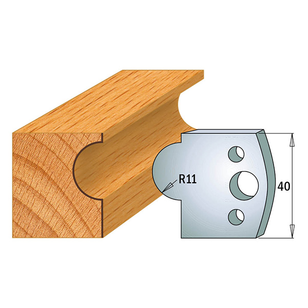 Limiteurs pour couteaux profilés CMT 691.093; 2 unités
