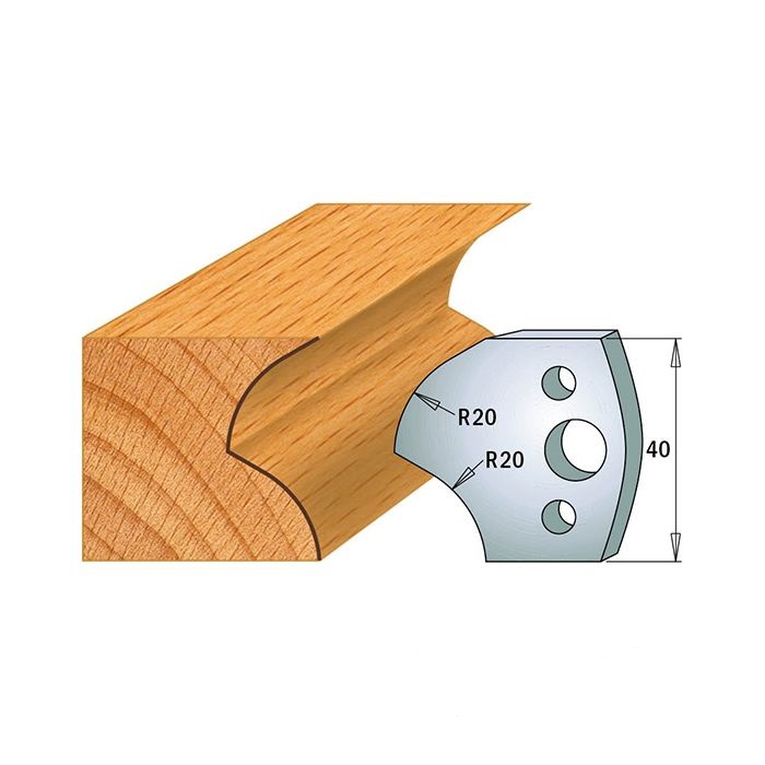 Limiteurs pour couteaux profilés CMT 691.120; 2 unités
