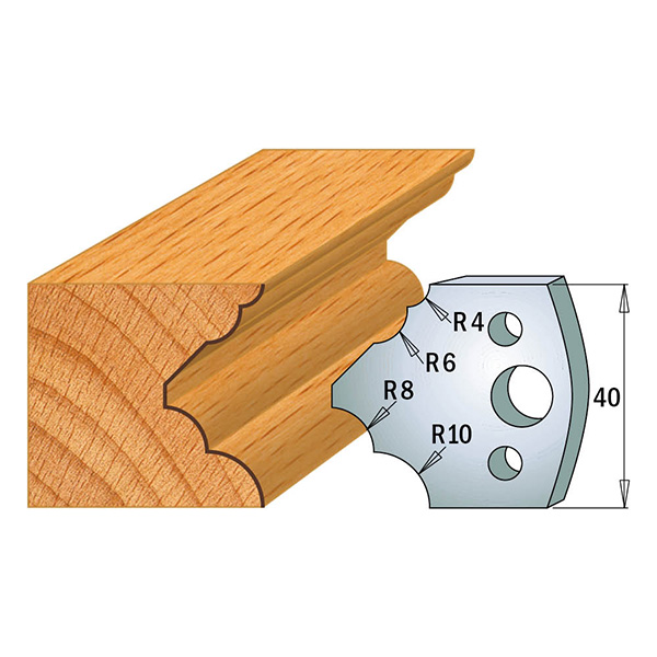 Limiteurs pour couteaux profilés CMT 691.126; 2 unités