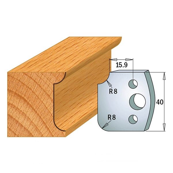 Limiteurs pour couteaux profilés CMT 691.174; 2 unités