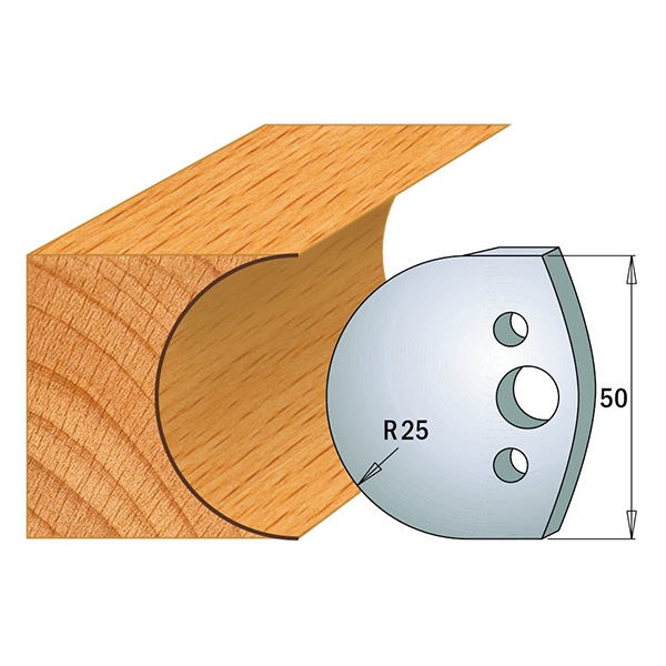 Limiteurs pour couteaux profilés CMT 691.543; 2 unités