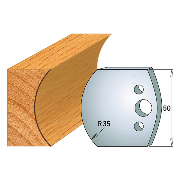 Limiteurs pour couteaux profilés CMT 691.545; 2 unités