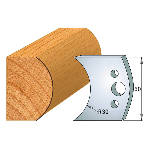 Limiteurs pour couteaux profilés CMT 691.547; 2 unités