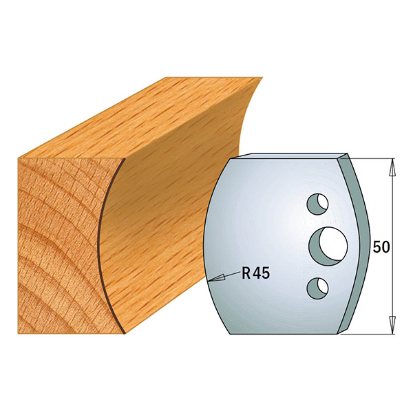 Limiteurs pour couteaux profilés CMT 691.554; 2 unités
