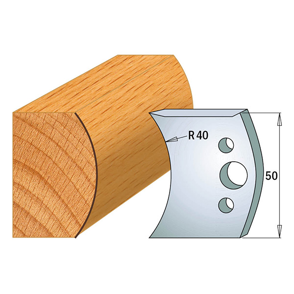 Limiteurs pour couteaux profilés CMT 691.555; 2 unités