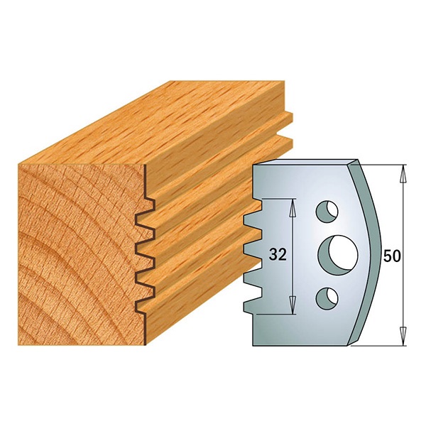 Limiteurs pour couteaux profilés CMT 691.576; 2 unités