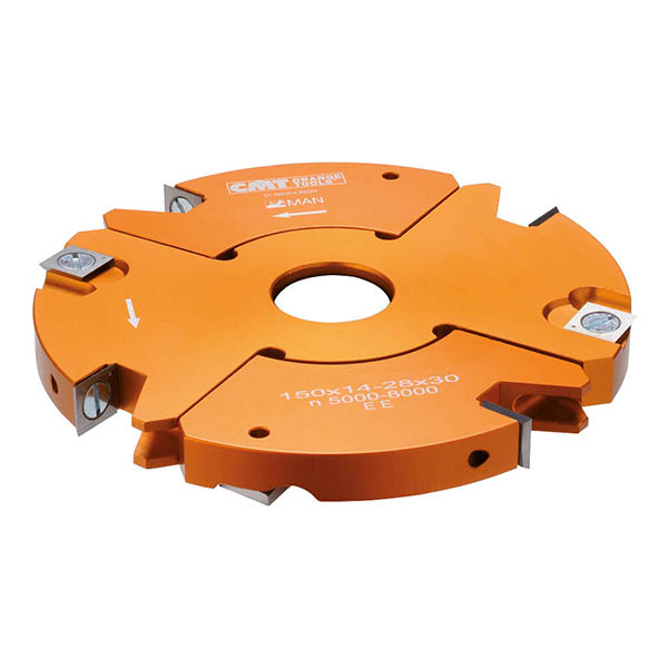 Tête de fraisage CMT 694.021.35; 150x14-27x35 mm