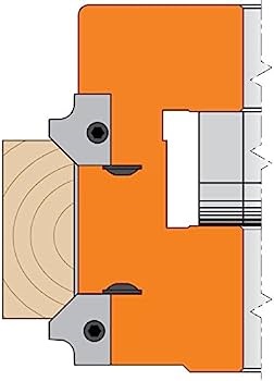 Couteaux profilés pour têtes de coupe CMT 695.005.B2; 2 unités