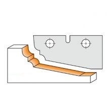 Couteaux profilés pour têtes de coupe CMT 695.012B; 2 unités