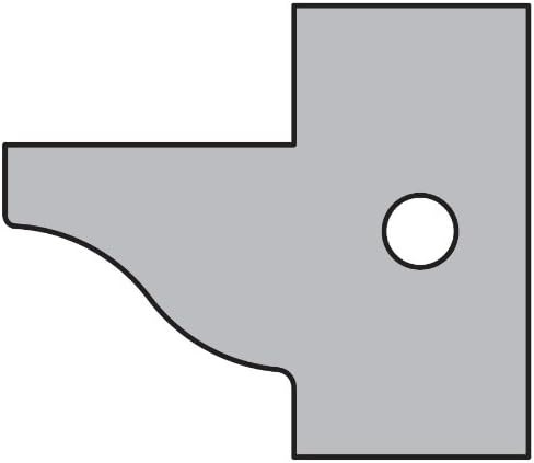 Couteaux profilés pour têtes de coupe CMT 695.015.A1; 2 unités