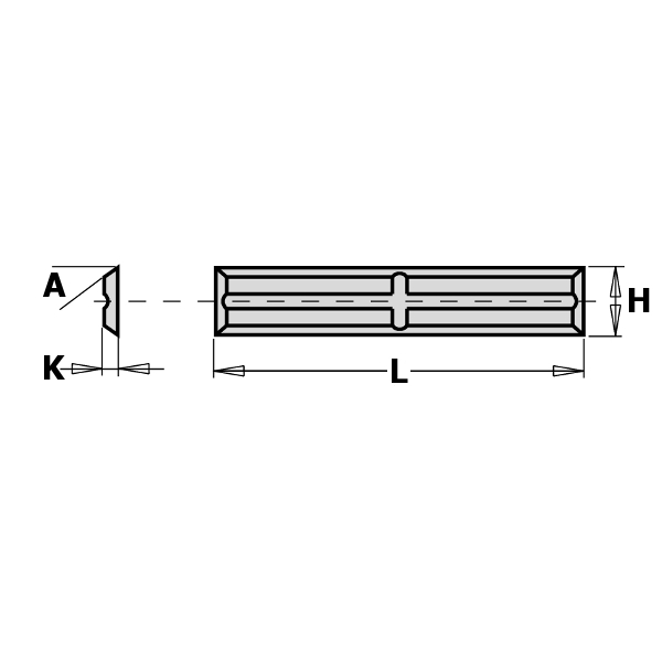 Lames de rabot CMT 790.300.01; 30x5,5x1,1 mm; HWM; 1 unités