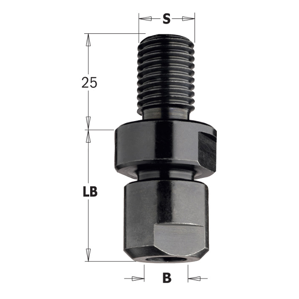 Mandrin CMT 796.141.00; M14x2