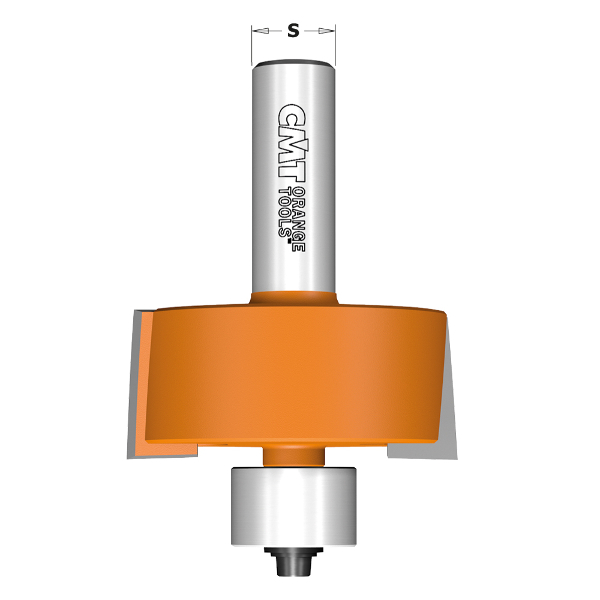 Fraise pour feuillure  CMT; S=12 mm; D=50 mm; avec palier