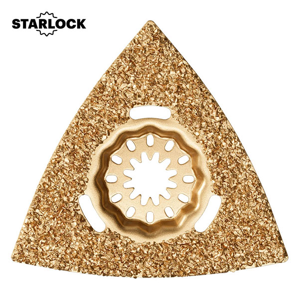 Tampon d'interface de protection 80mm Carbide Grit Delta Rasp