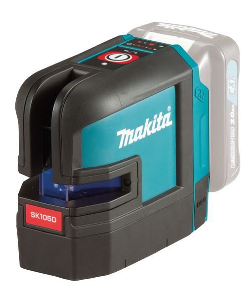 Niveau laser de ligne transversale Makita SK105DZ; 12 V (sans batterie et chargeur)