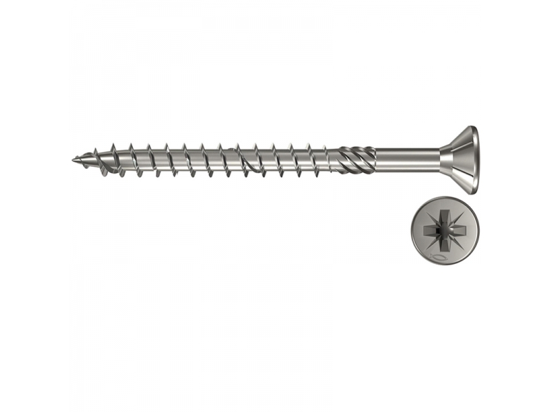 Vis à bois Fischer FPF-SZ; 4,5x40 mm; A2; 25 unités