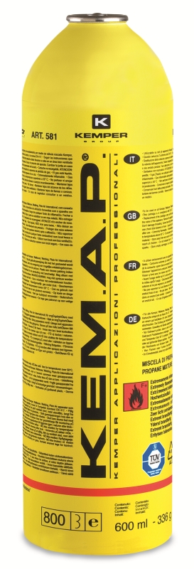 Gaz de chalumeau KEMPER Kemap ANTIFLARE