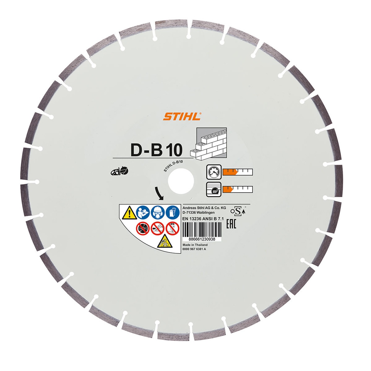 Disque à tronçonner diamanté Stihl 08350907039; 300 mm