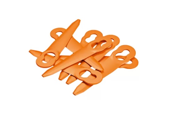Couteau de rechange en plastique Stihl 40080071000; 8 unités