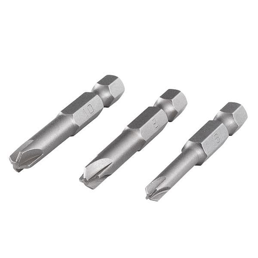 Peu de tournevis Wolfcraft; TORQ 6/8/10; 50 mm