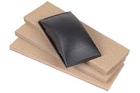 Bloc de ponçage Wolfcraft; 70x130&nbsp;mm