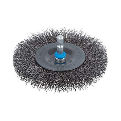 Brosse conique Wolfcraft 2102000; 100x10 mm; HEX 1/4''
