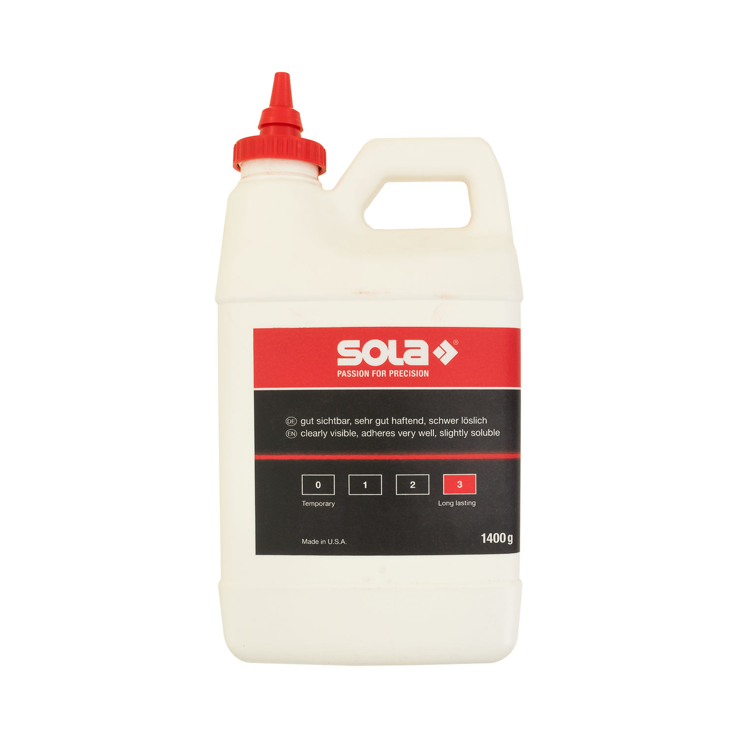 Recharge de craie de marquage pour ligne de craie / ruban à mesurer Sola CPR 1400; 1,4 kg