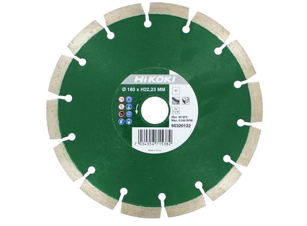 Disque à tronçonner diamanté HiKOKI Standart; 125x22,23 mm