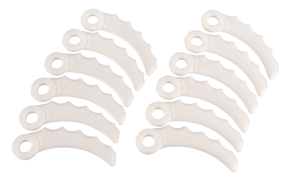 Couteau de rechange en plastique Makita 198426-9; 12 unités