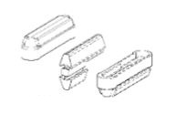 Chevilles Virutex OVVO 7905007; 19 mm; 100 unités