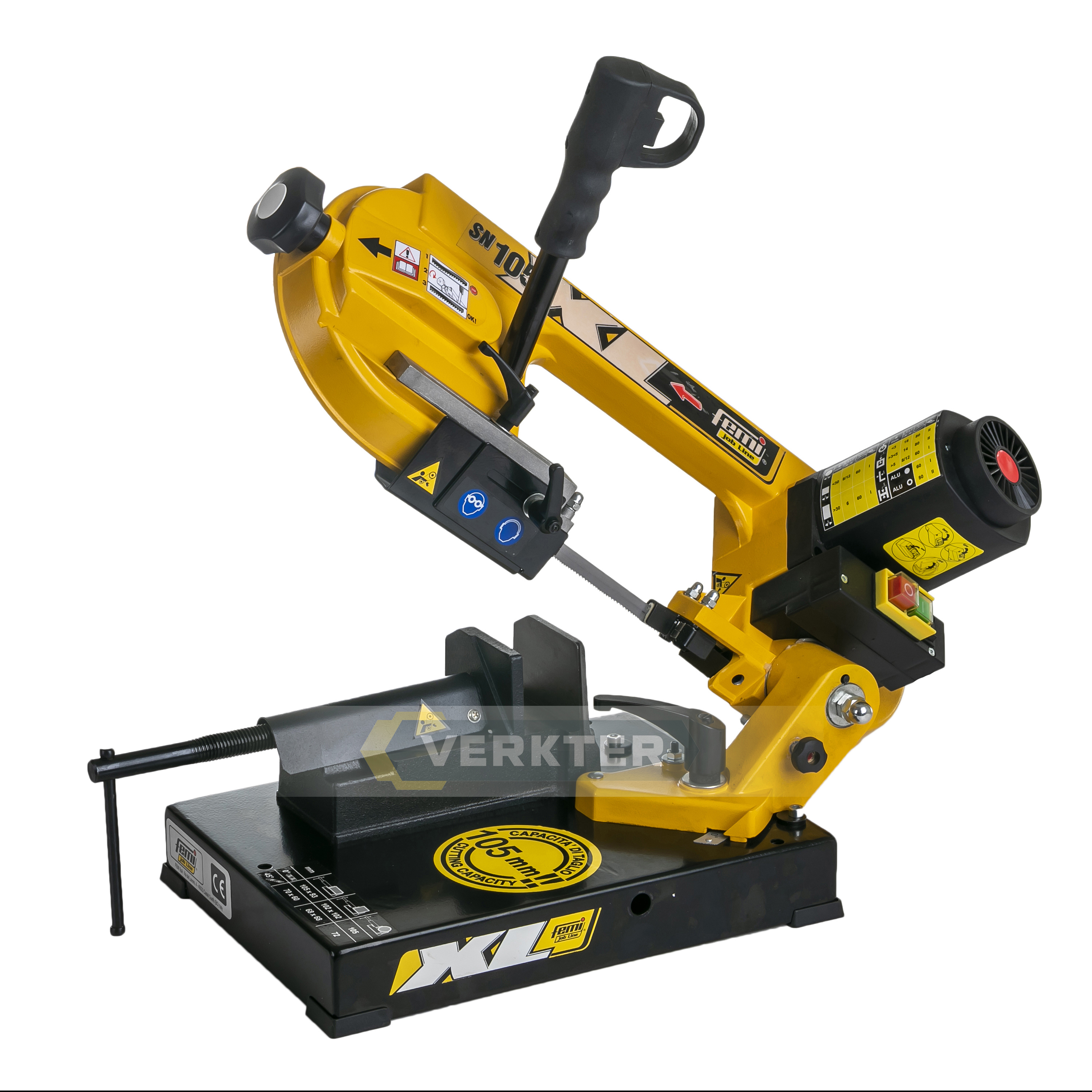 Machine à scier à ruban métallique Femi job Line SN 105XL 8483022