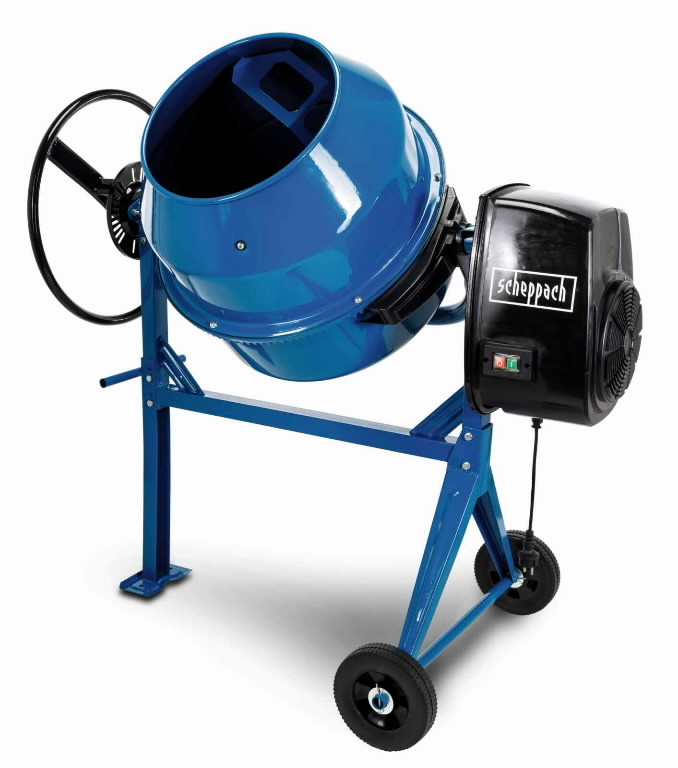 Bétonnière Scheppach MIX125L; 550 W