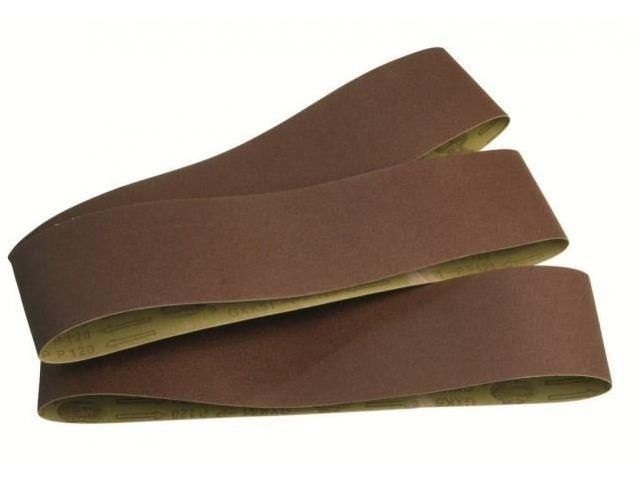 Manchon de ponçage Scheppach; 25x762 mm; P60/P100/P180; 5 unités