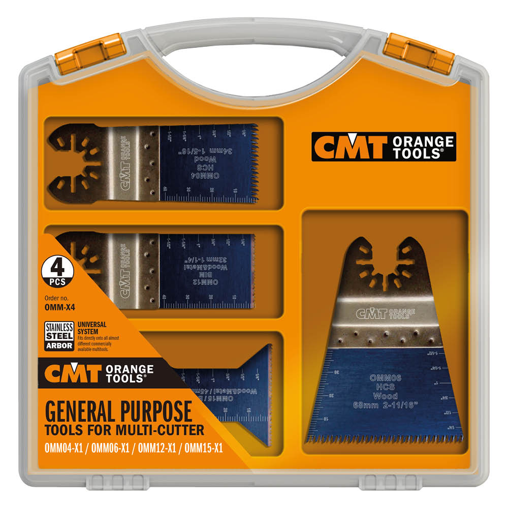 Ensemble d'accessoires CMT OMM-X4; 4 unités