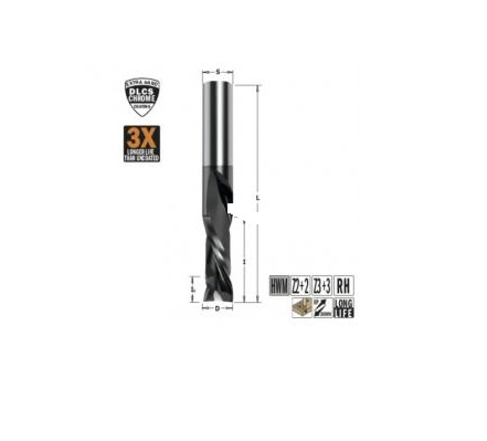 Fraise pour routeur CNC CMT 190.120.41; 12x742x90