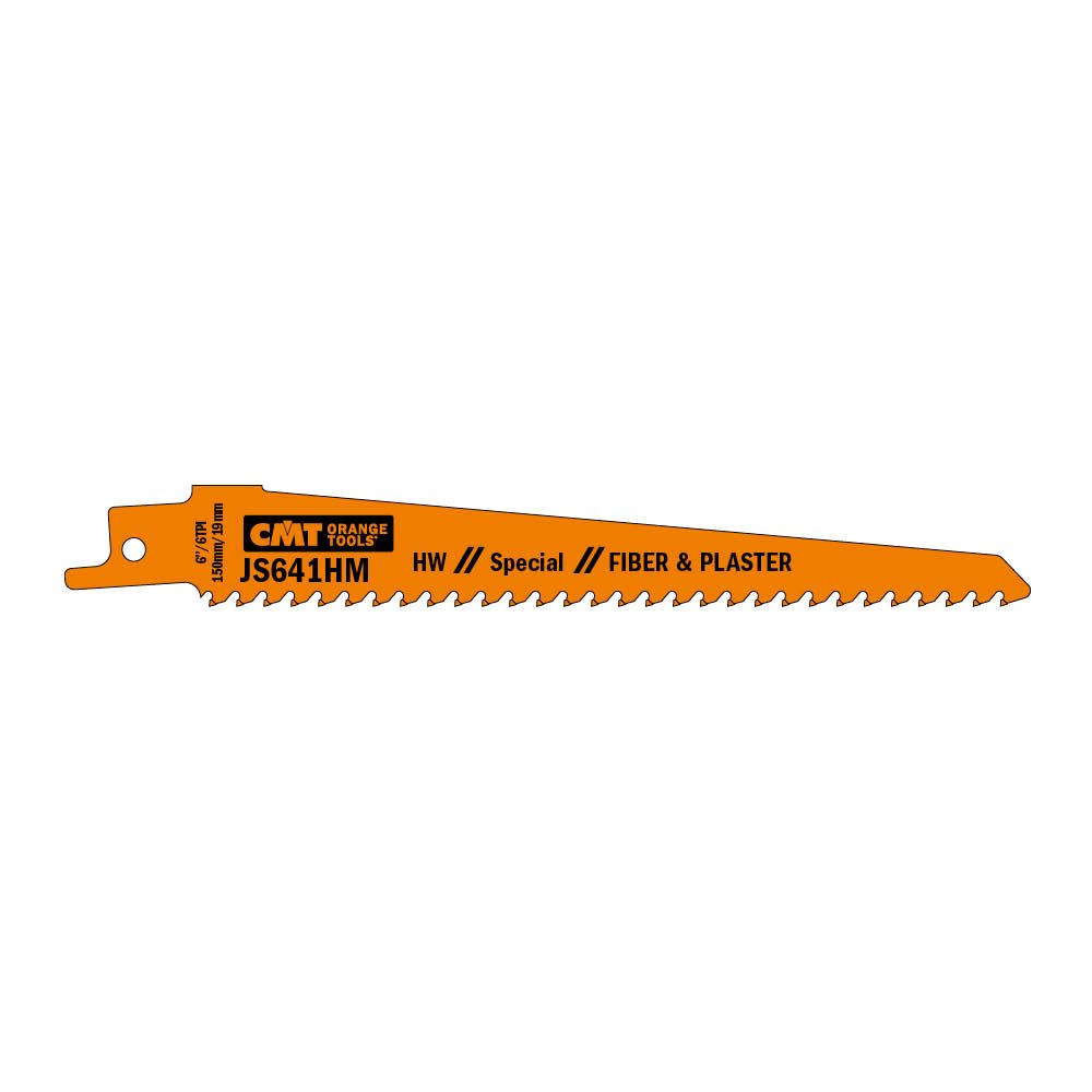 Lames scie sabre CMT JS641HM-2; 150 mm; 2 unités