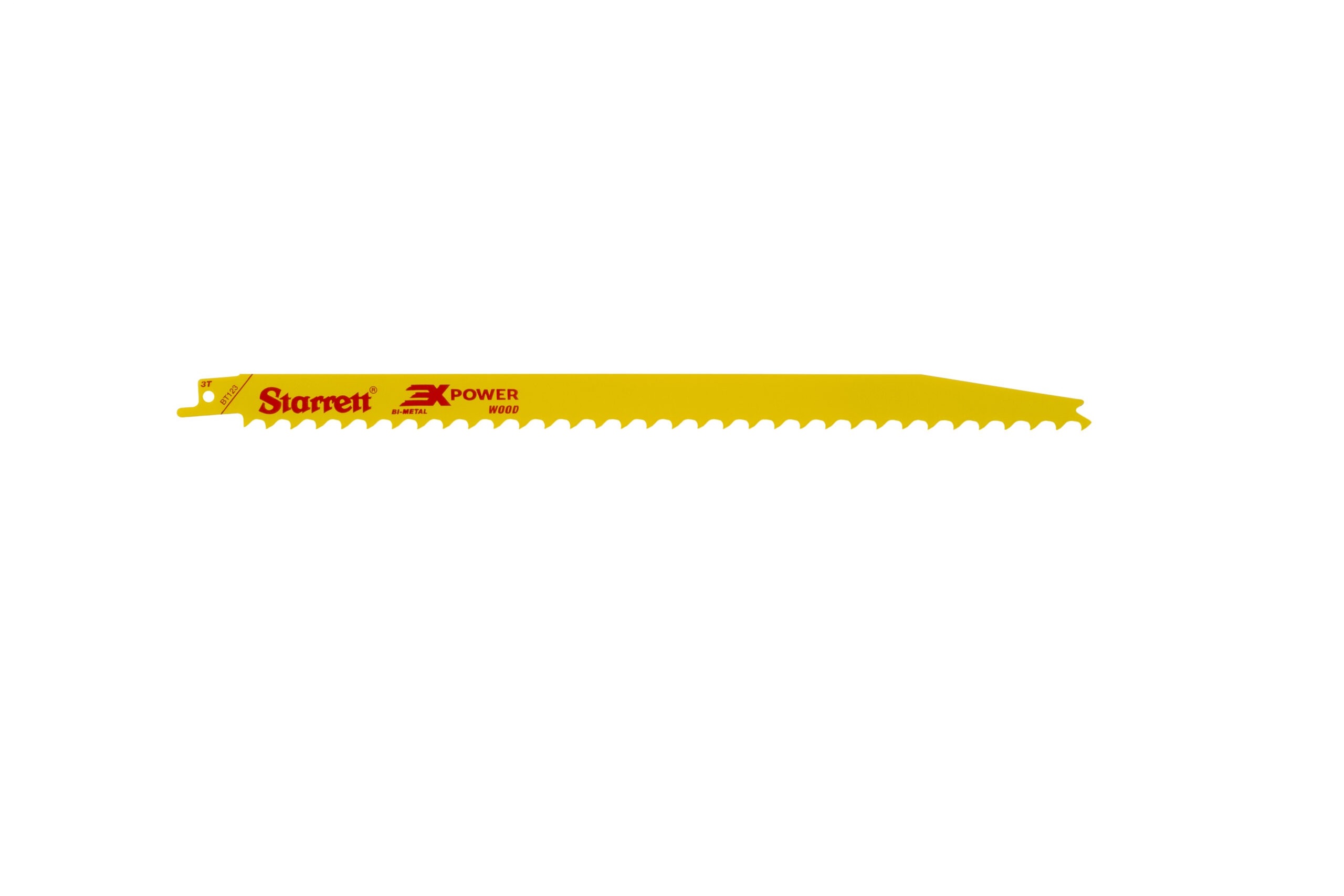 Lames scie sabre Starrett BT123; 5 unités