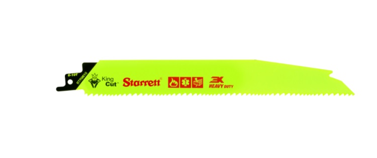 Lames scie sabre Starrett BTR9610; 5 unités