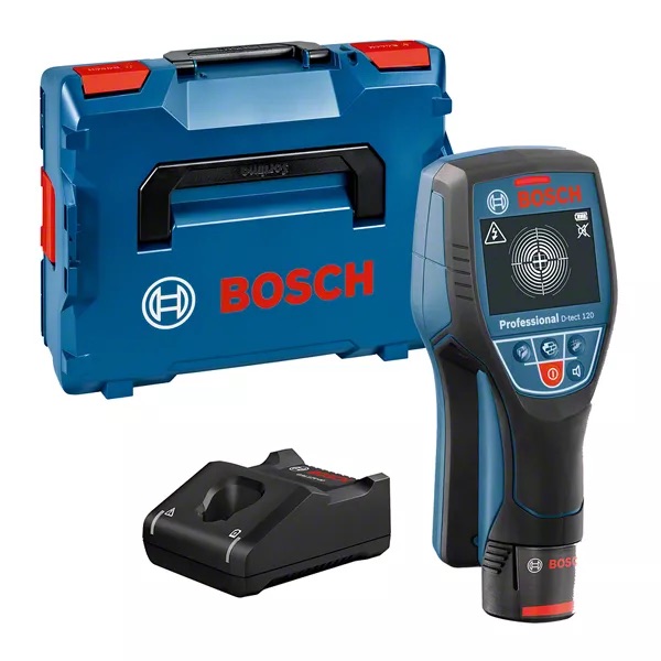 Détecteur numérique Bosch D-TECT 120; 12 V; 1x 1,5 Ah