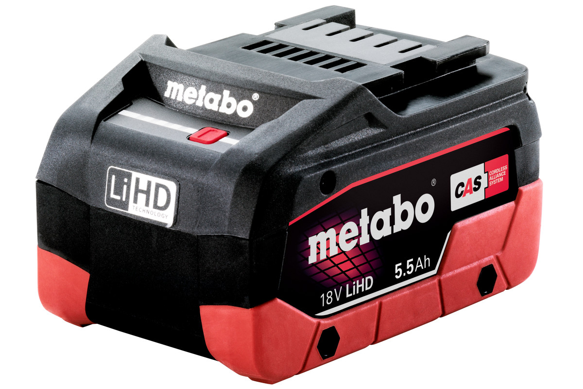Batterie Metabo LIHD; 18 V; 5,5 Ah