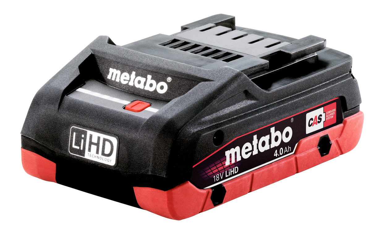 Batterie Metabo LIHD; 18 V; 4,0 Ah