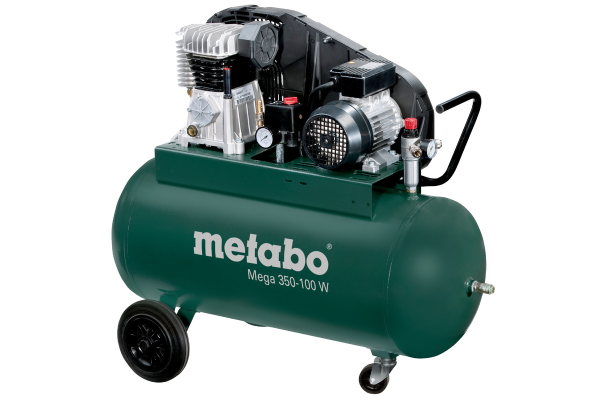 Compresseur d'air lubrifié à l'huile Metabo Mega 350-100 W